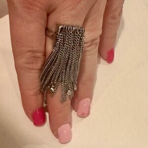 BCBG MaxAzria Fringe ring